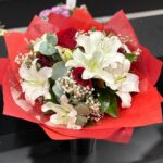 Romantic Red and White Bouquet