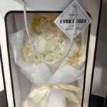 Ever Roses – Preserved White Rose Bouquet (Boxed)