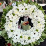 Timeless white wreath